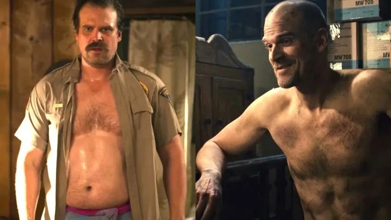 дэвид харбор очень странные дела