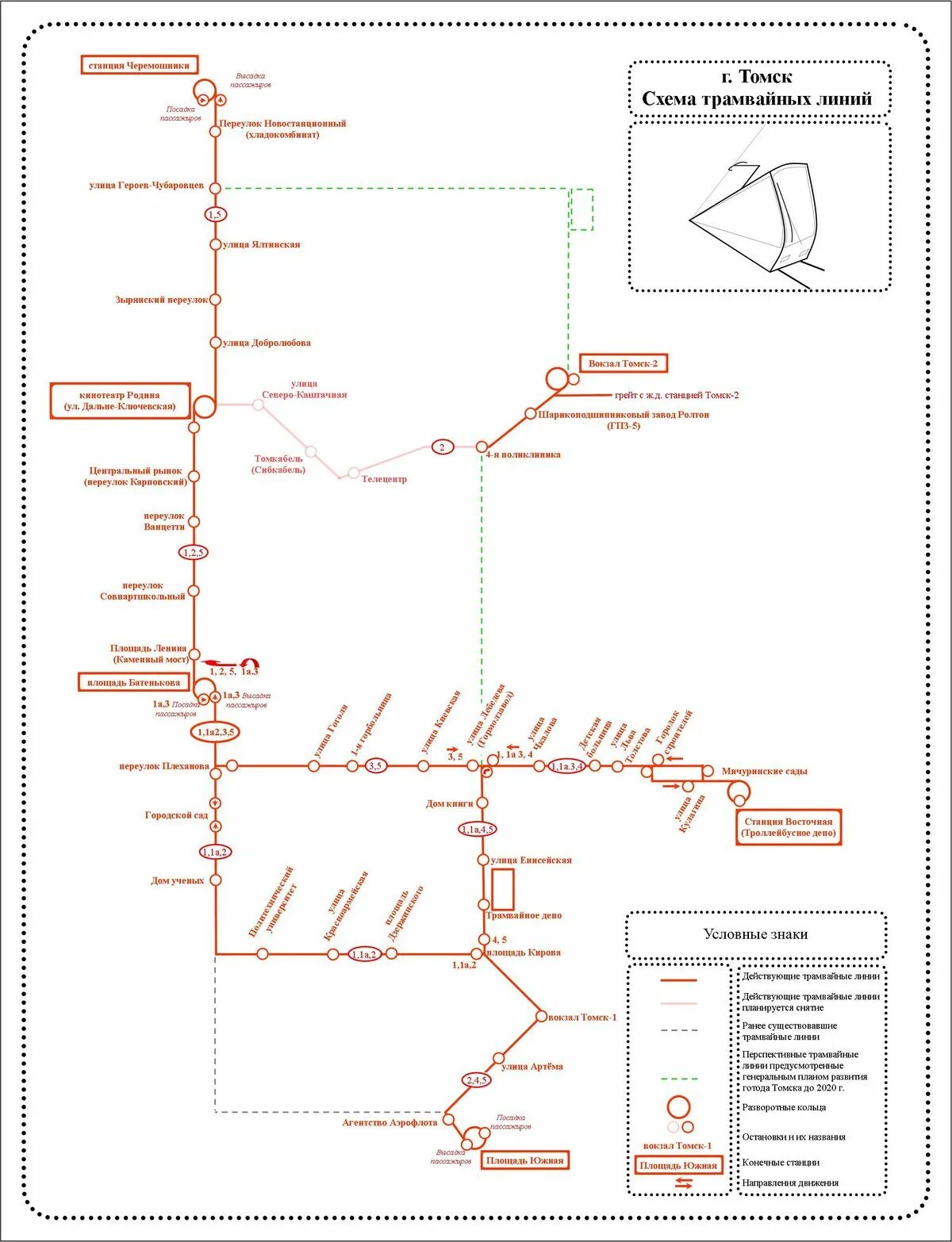 Томск трамвай схема. Схема движения трамваев в Томске. Схема трамвая 1 Томск. Схема движения Томского электротранспорта.