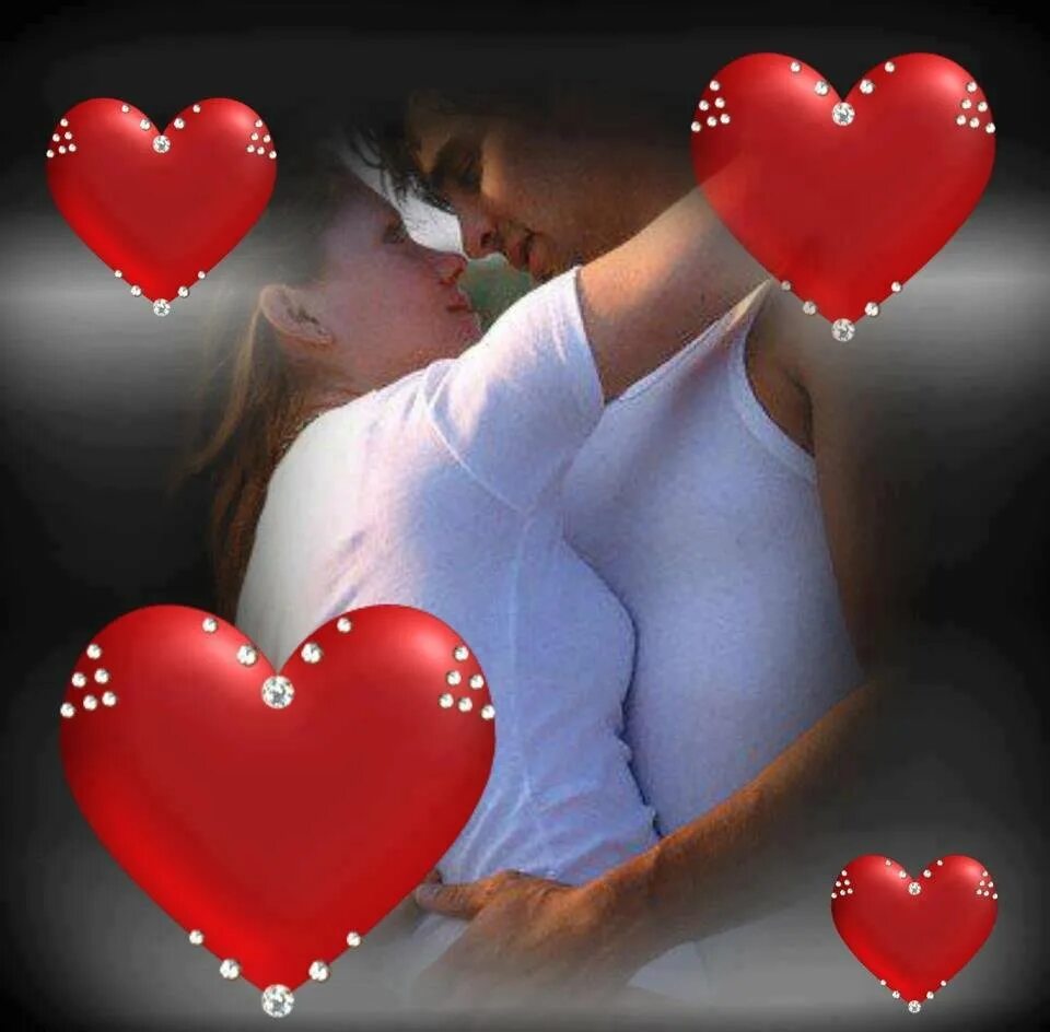 Волшебный поцелуй. Нежная встреча. Сердечки поцелуйчики. Счастье нежности и любви. Люблю душой и сердцем.