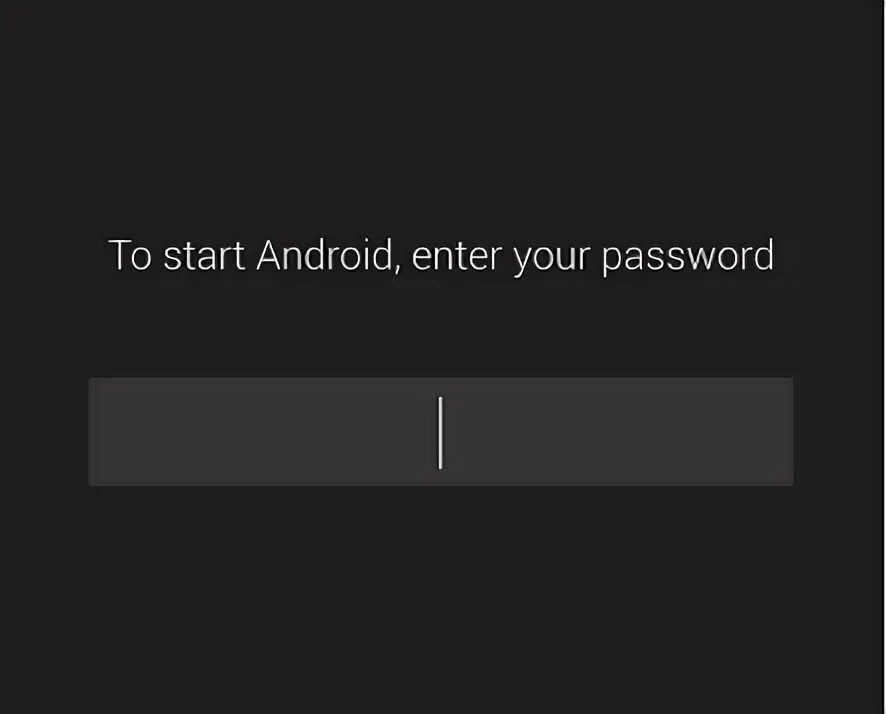 Android enter