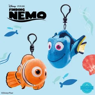Scentsy Disney Pixar Finding Nemo Scentsy Buddy Clips, Backpack Decoration,...