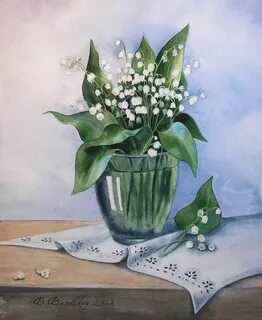 Рисование ландыши