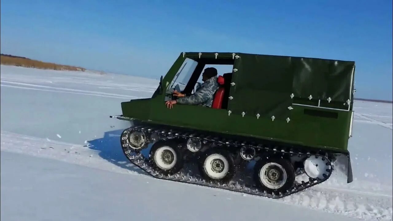 Плавающая гусеница