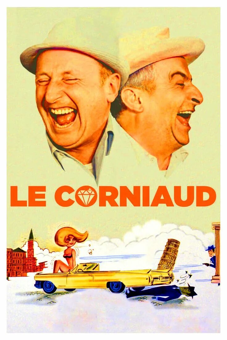Разиня луи. Разиня _ le corniaud (1965). разиня (1965) постер. луи де фюнес разиня.