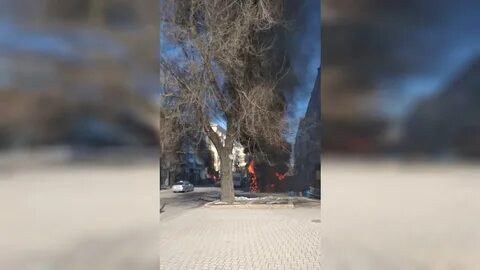 В донецке сбит