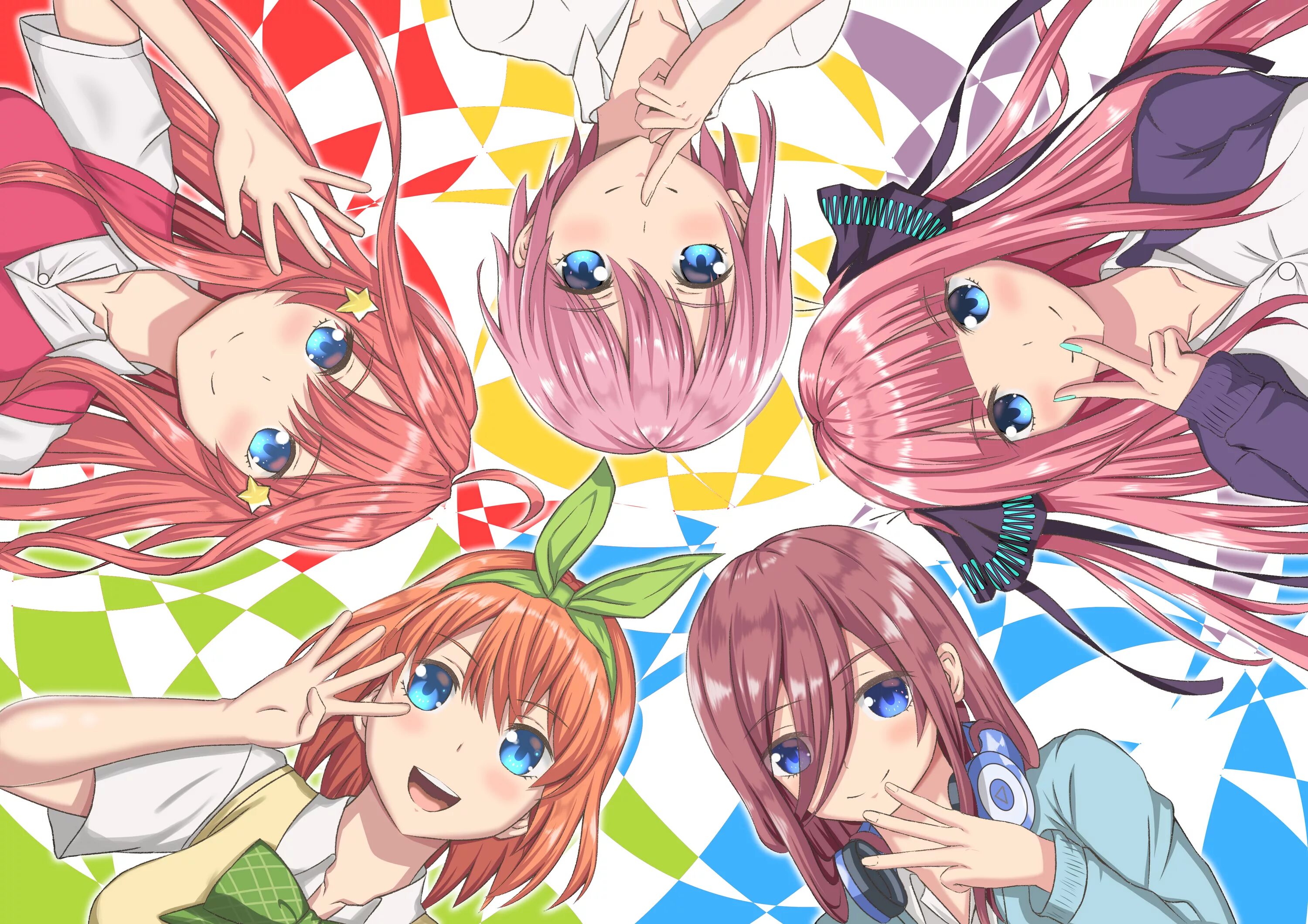 Go-TOUBUN no Hanayome. Go-TOUBUN no Hanayome пять невест. Пять невест Ицуки. 5 невест 9