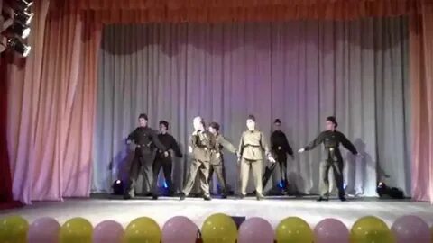Танец под песни журавли
