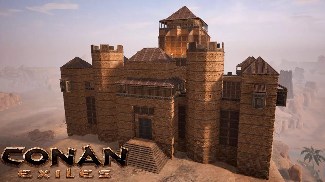 Конан Exiles крепость. Замки Конан. Замки Конан Экзайлс. Conan Exiles Castle.