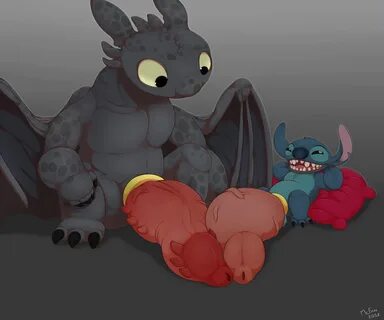 mcfan, experiment (lilo and stitch), stitch (lilo and stitch), toothless, d...