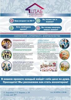 План волонтеров