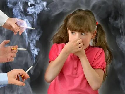Дети и родители курят