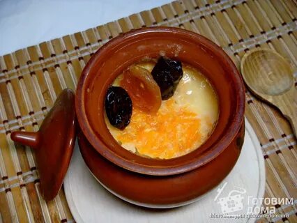 Рецепт каши с тыквой в горшочках