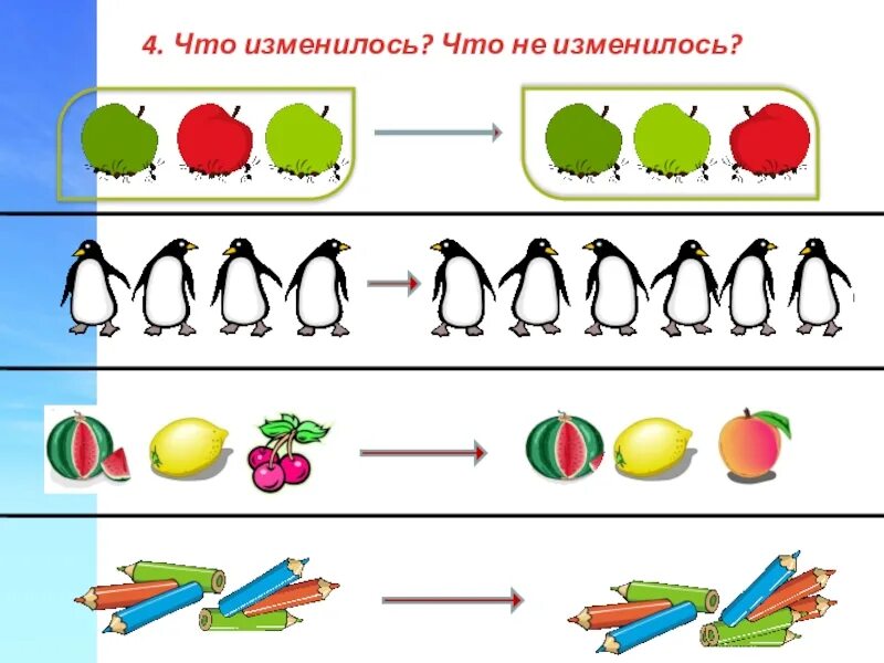 Что изменилось 1 класс. Что изменилось. ищме. что изменилось презентация. занятие 4, что изменилось.
