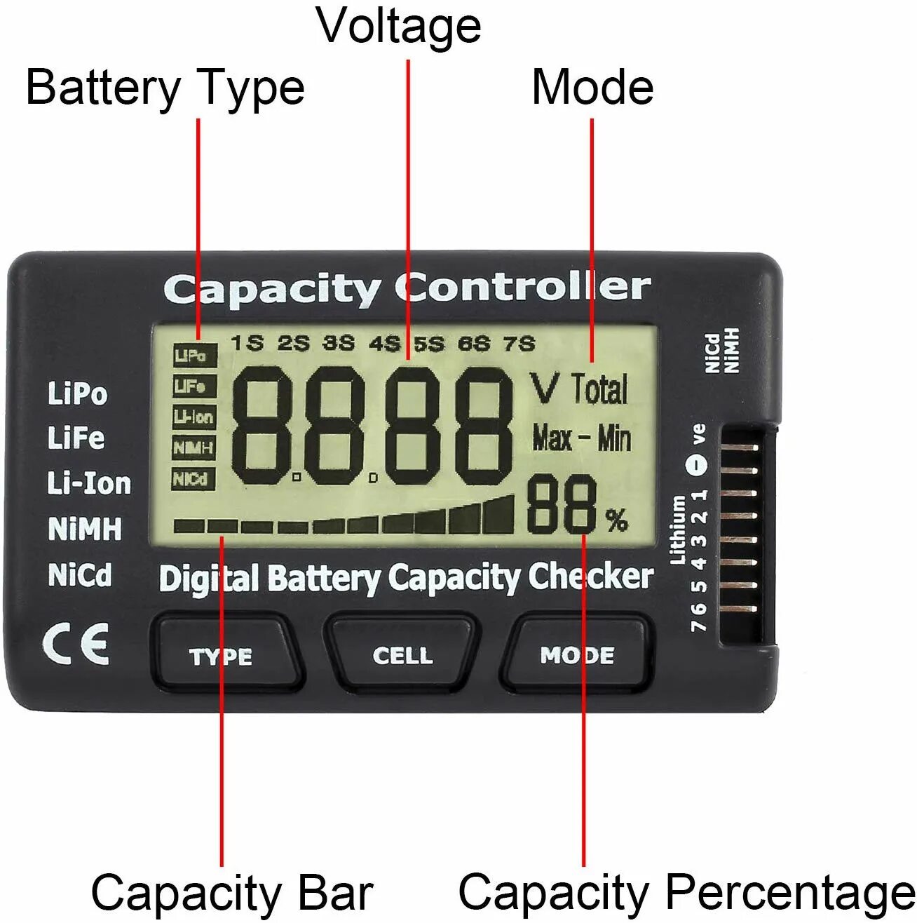 Тестер АКБ capacity Controller. Battery capacity Tester fx35. Battery capacity Voltage инструкция.