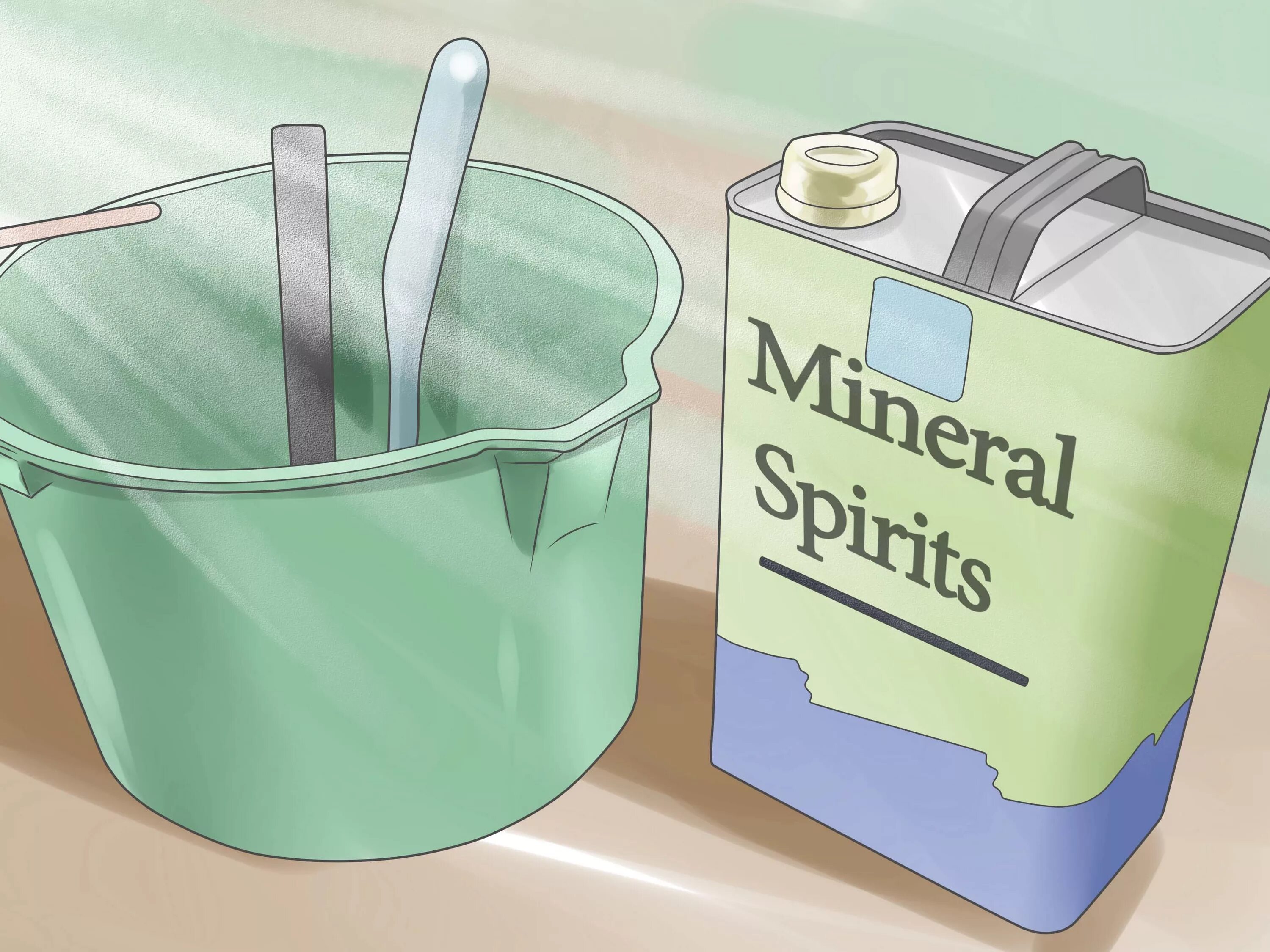 Leave empty. Dispose. mineral spirits. how to dispose of paint. how to use empty cans.
