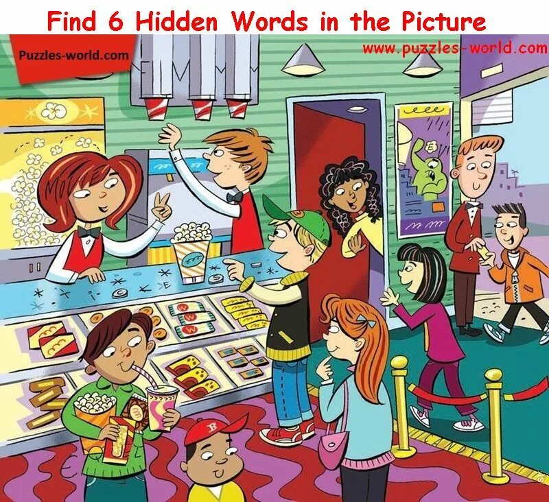 Find the different word. Find hidden words. найди английские слова на картинке. find words in the picture. hidden words in the picture.