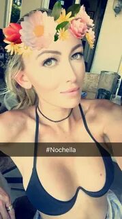 Paulina Gretzky Checking In On Snapchat On This Beautiful Saturday.