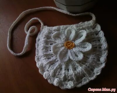 Детская сумка из шнура