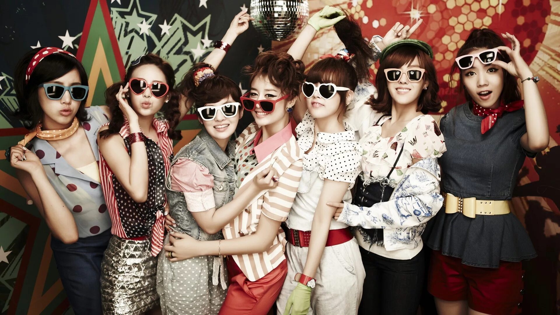 Melodie k pop. T-Ara Roly Poly. T-Ara photo. Вечеринка в стиле к поп.