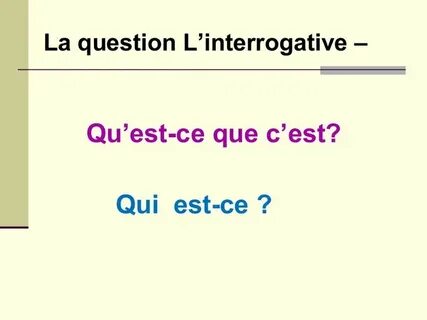 C est tu