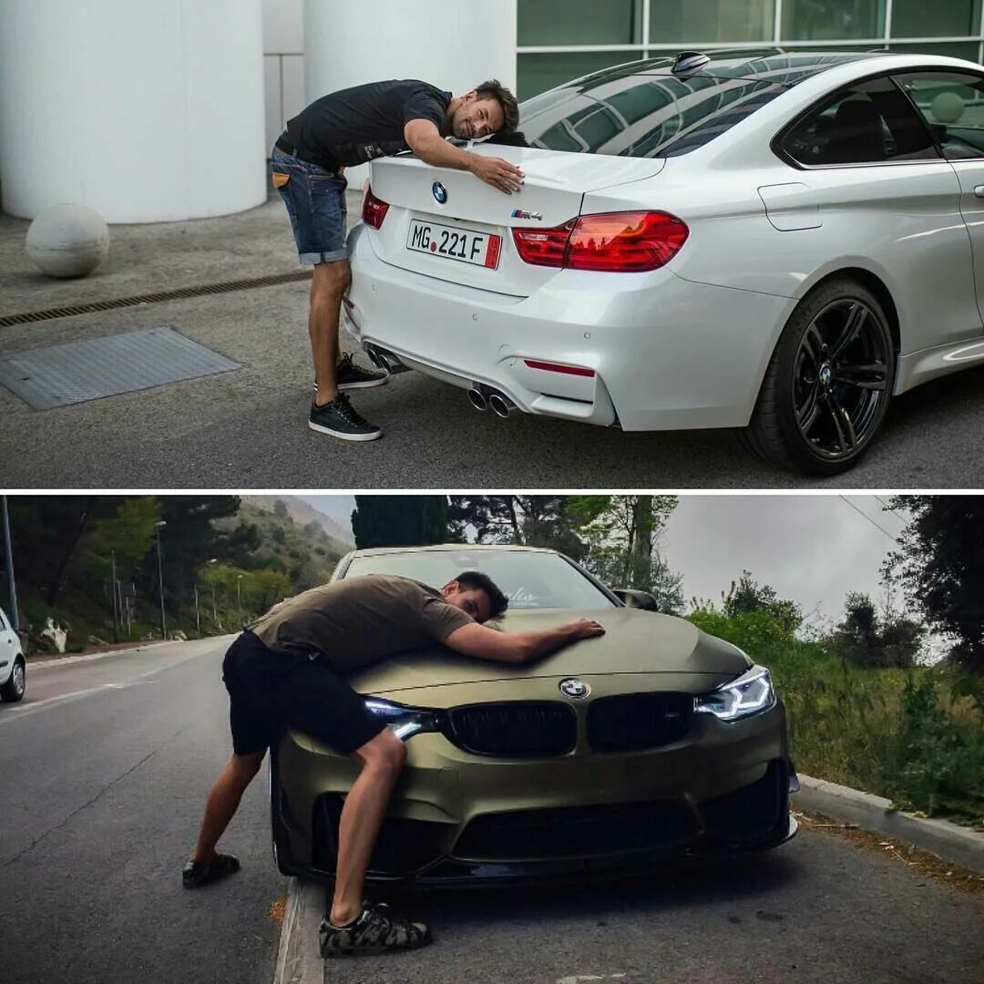 Серго BMW m3. Обнимает машину. Любимая машина. Человек обнимает машину. Мужчины любят машины