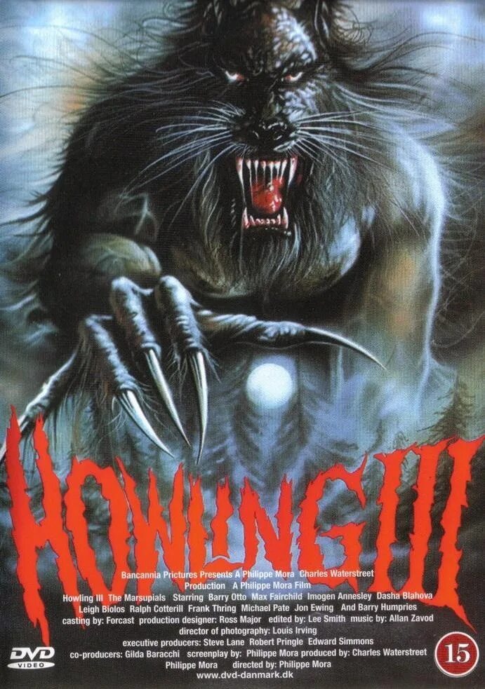 Howling 2. Вой 3 howling iii: the marsupials, 1987. вой 1981 постер.