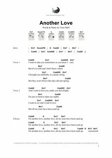 Another love chords