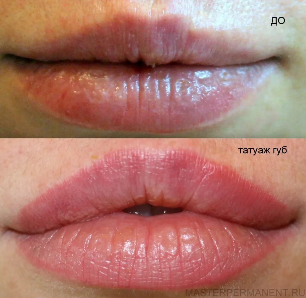 Татуаж губ после коррекции. Перманентный макияж губ. Перманент губ. Перманентный макияж губ до и после.