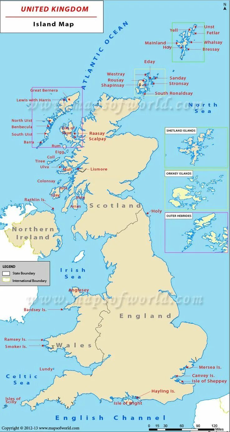 Карта Великобритании. Британские острова на карте. Карта Соединенного королевства Великобритании и Северной Ирландии. Карта Юнайтед кингдом.