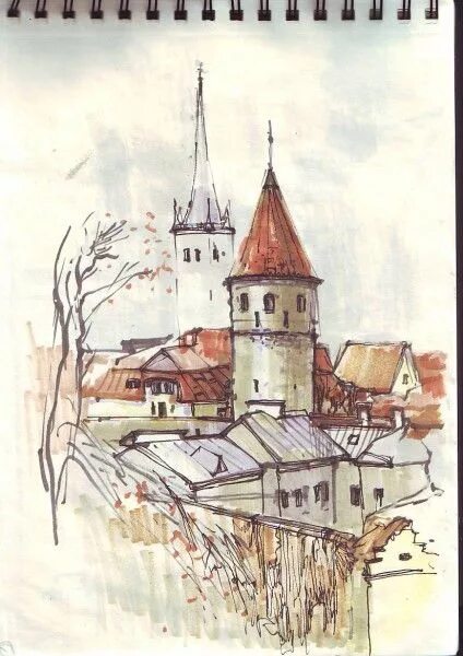 Старая рига в живописи. Акварель таллин. Рисунки таллина. Рисунки таллина. Старый таллин акварель.