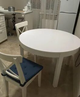 Икеа столы кухонные круглые