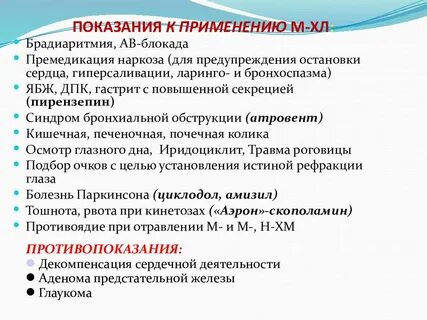 Системы показания к применению