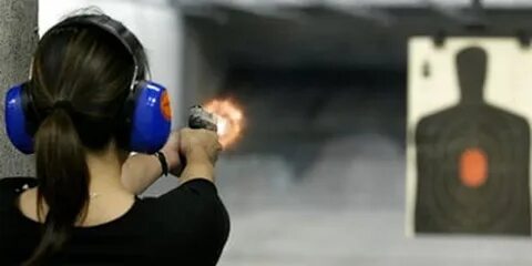 Стрельба женщины