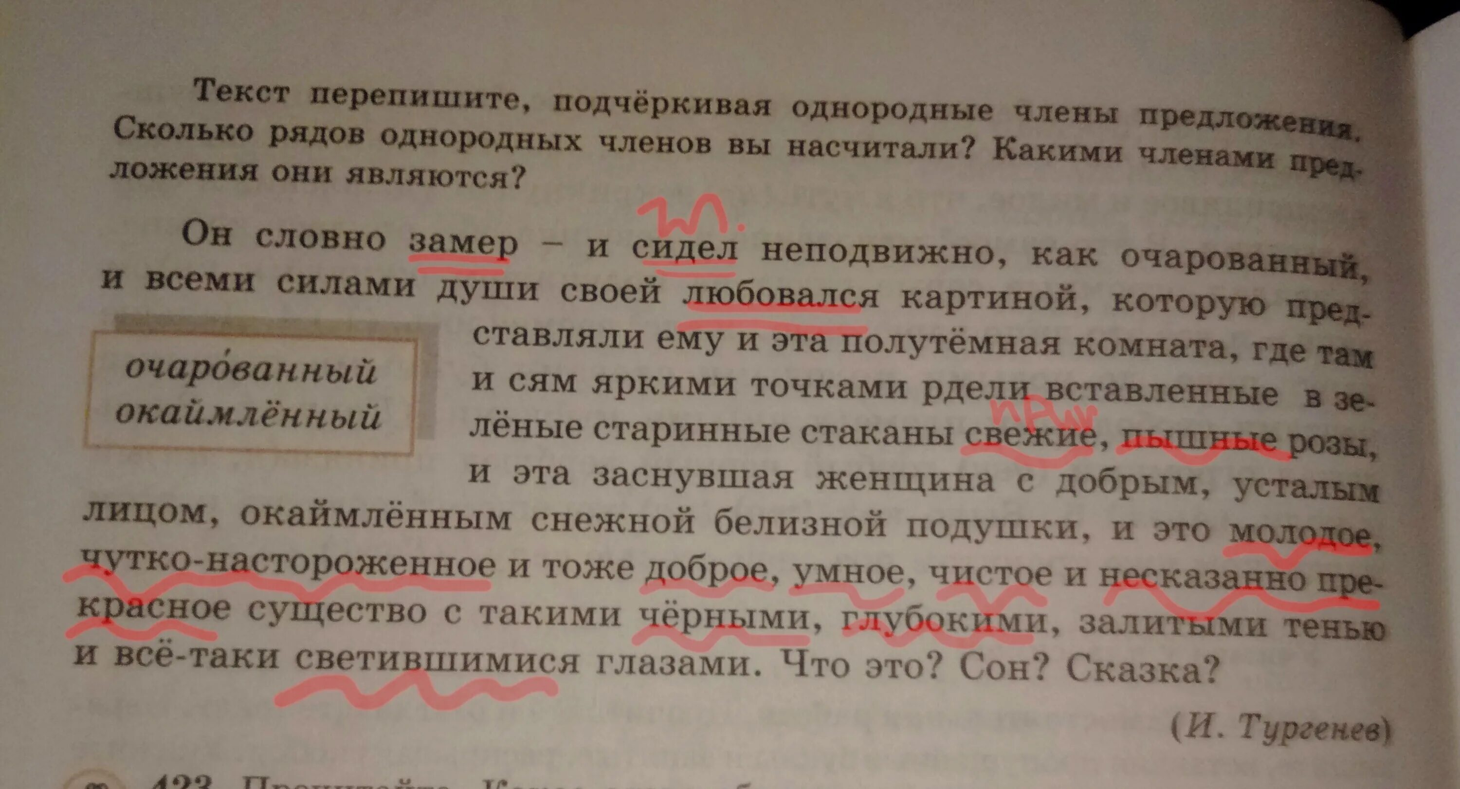 В тексте 2 ошибки и подчеркни их