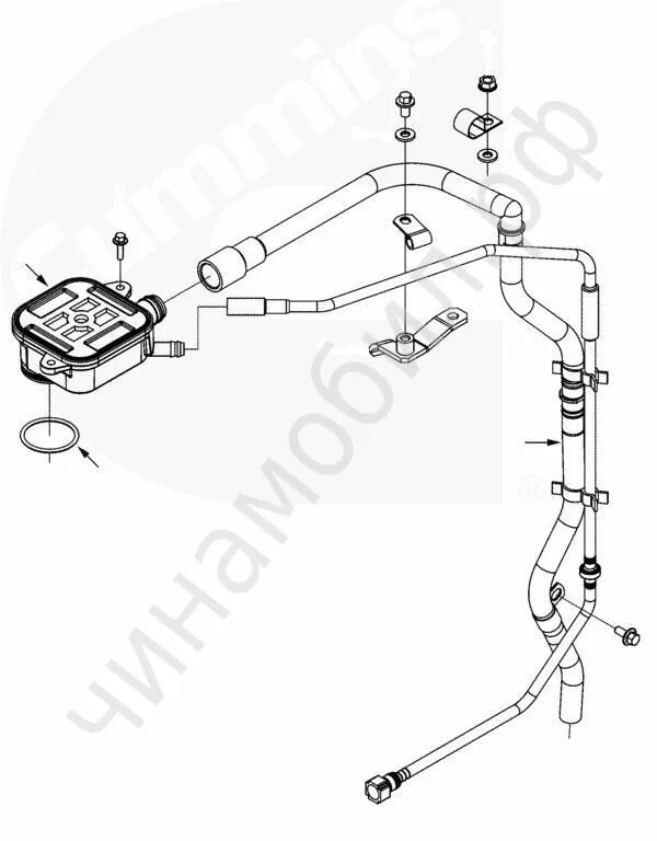 Сапун двигателя Камминз 2.8. Сапун двигателя cummins 2.8. Сапун двигателя cummins 3.8. Вентиляция картера cummins 3 8.