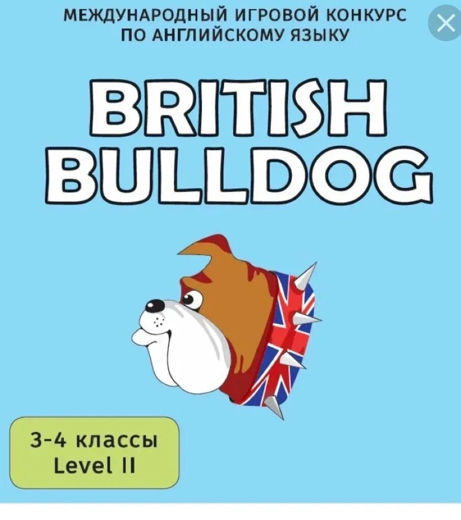 Международный игровой конкурс по английскому языку British Bulldog. Британский бульдог логотип. Британский бульдог 2024 результаты