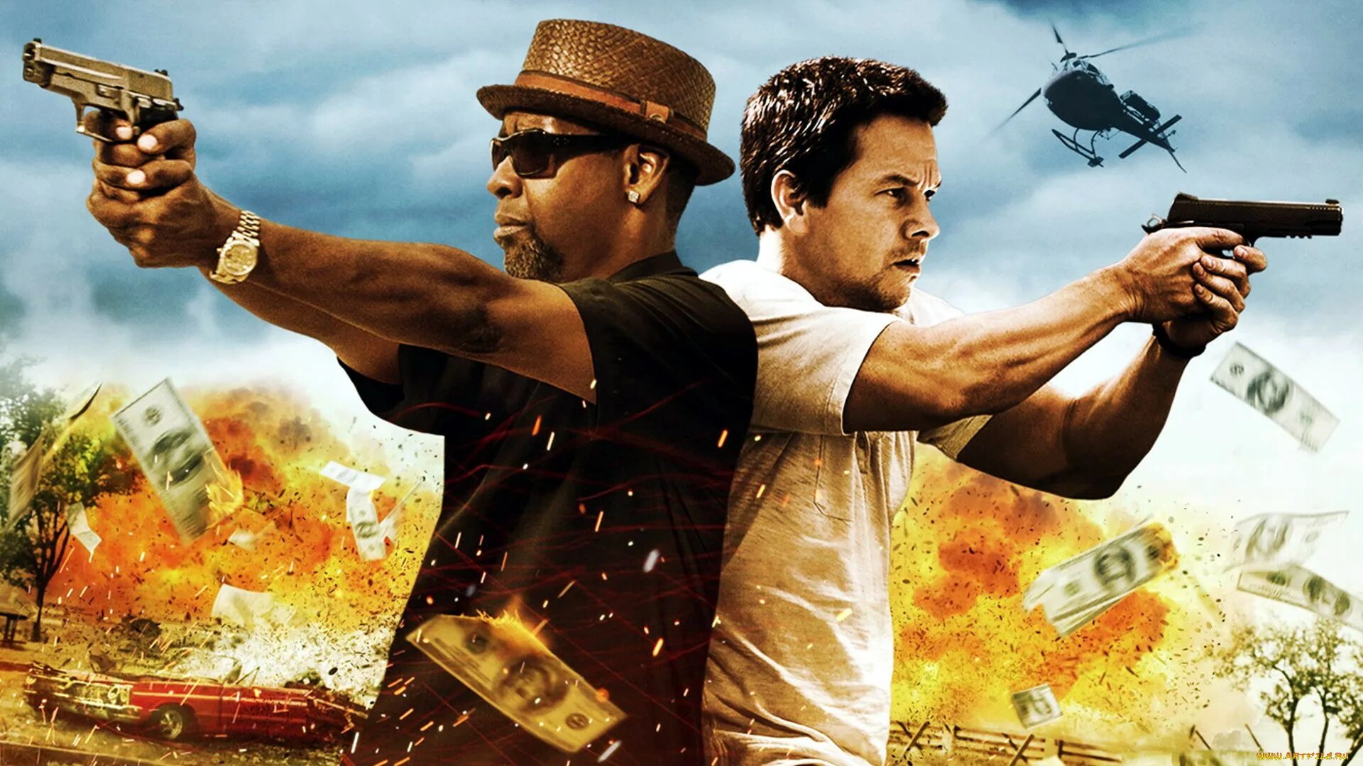 Дензел Вашингтон 2guns. Боевик драма хороший