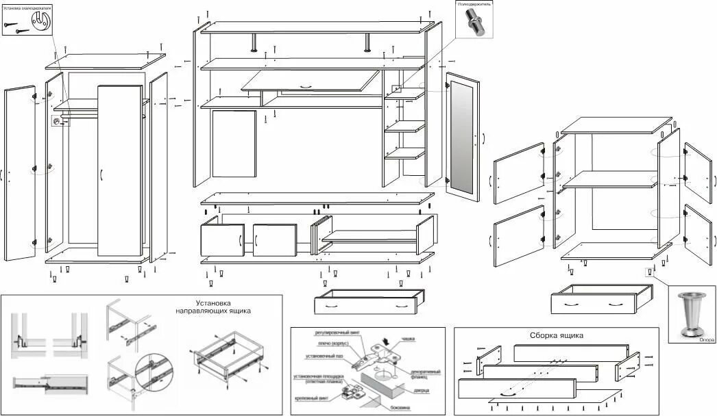 Сборка мебели стенки. Шатура мебель Авангард стенка схема сборки.