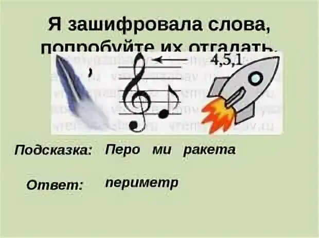 Ребус перо