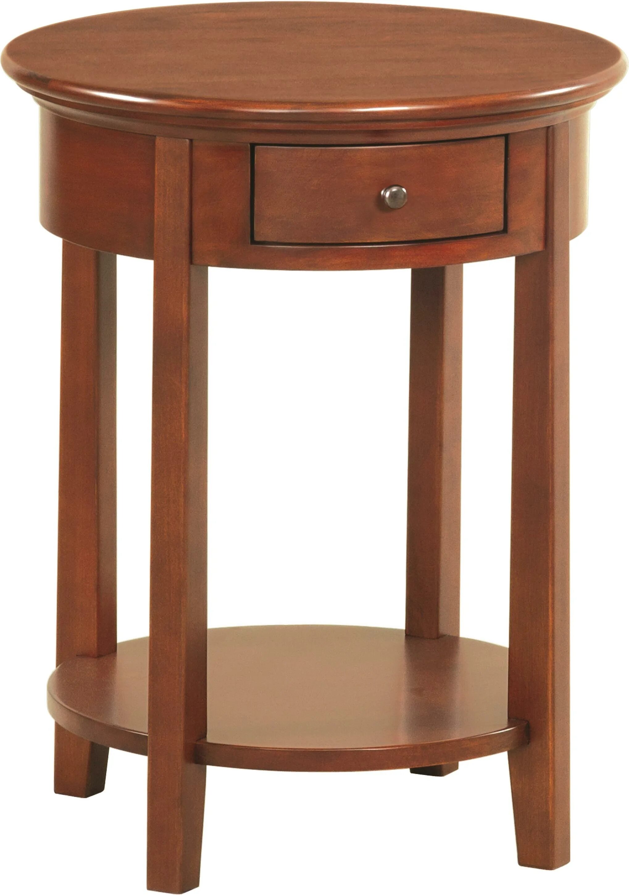 Classico Round Side Table. Round Side Table. Ice Round Side Table. Round Side view. Round side