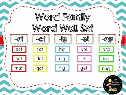 Familie wordwall