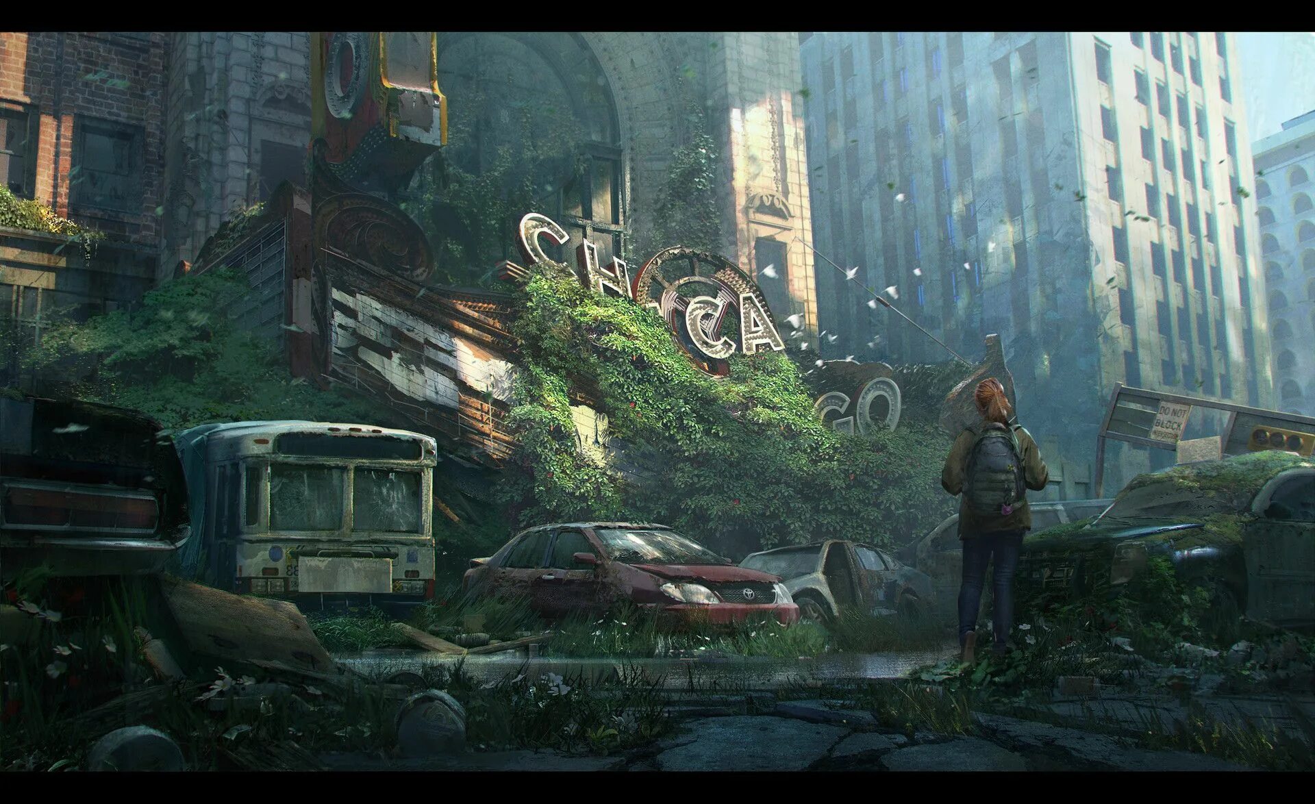 Town of us 3 3 2. Постапокалипсис the last of us 2. The last of us город заброшенный. The last of us постапокалиптические компьютерные игры. The last of us 2 город.