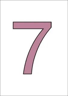 Изображение числа 7 3