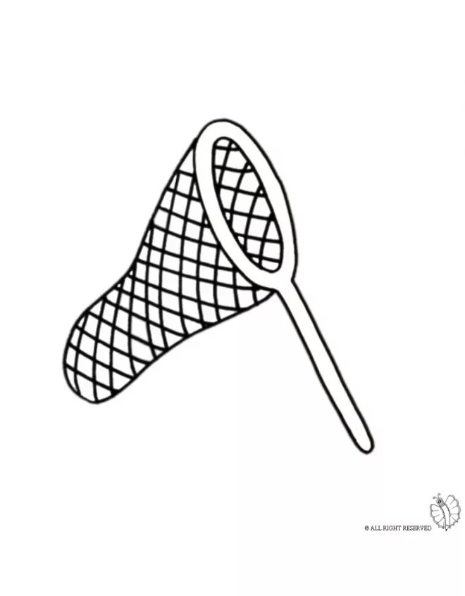 Drawing net. Сачок раскраска для детей. сачок для бабочек вектор. сачок для бабочек раскраска. net раскраска.