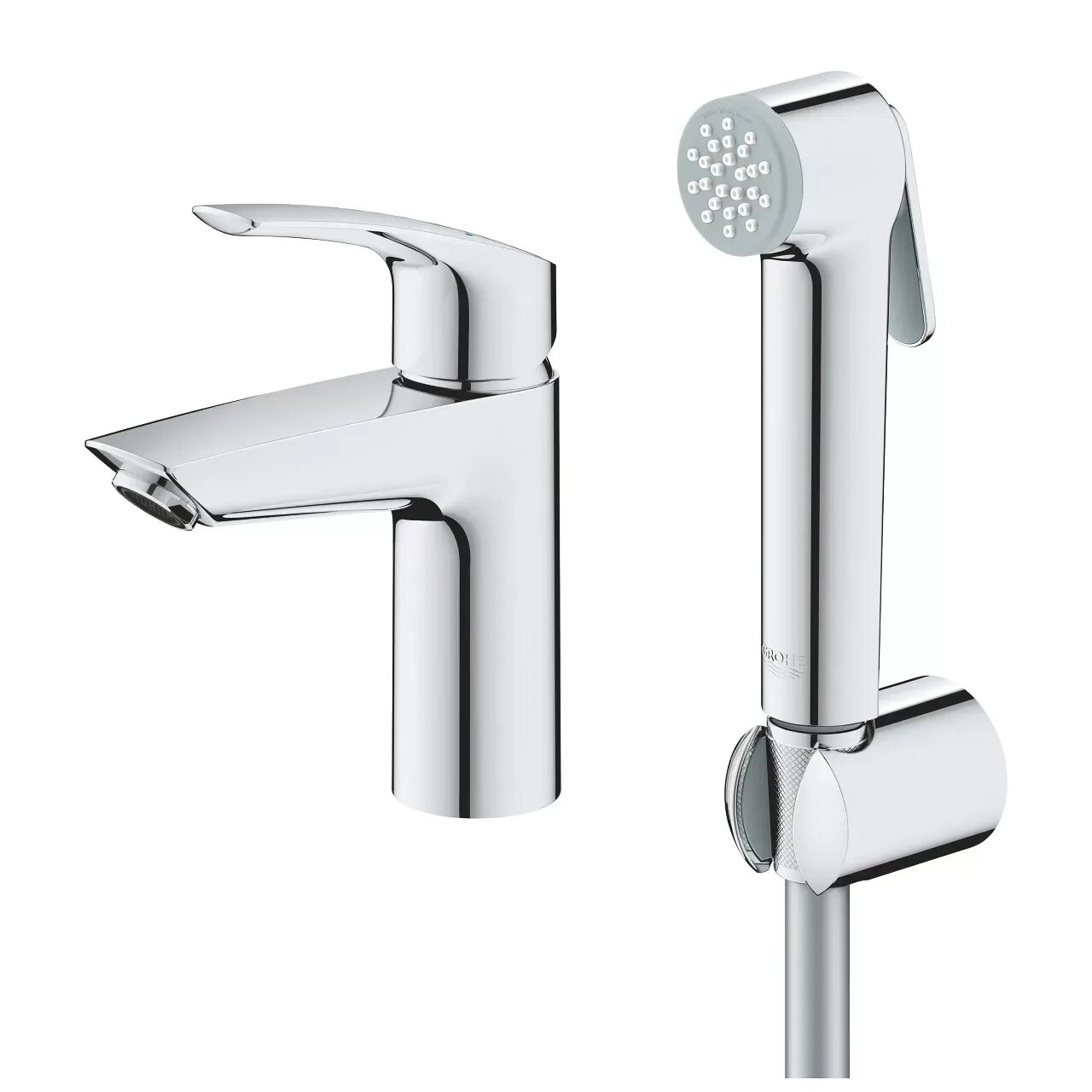 Купить смеситель для раковины grohe. Grohe Eurosmart 23124003. 23124003 Grohe. Смеситель Grohe Eurosmart. Смеситель для раковины Grohe Eurosmart.