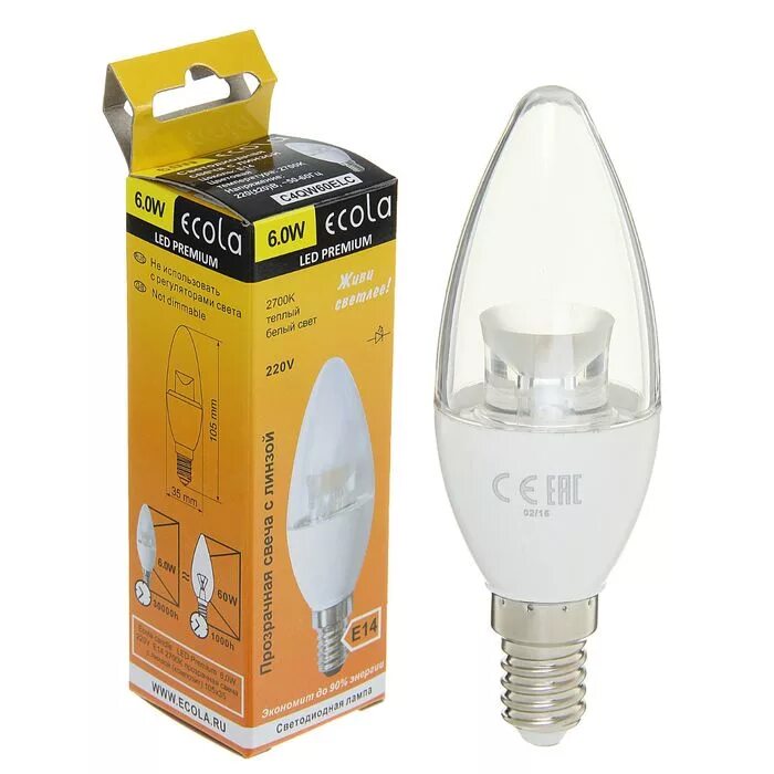 Ecola лампа свеча. Лампа светодиодная е14 свеча 2500к. лампа светодиодная е14 свеча 6,4вт с фитилем 2700к. светодиодная лампа е14 экола. светодиодная лампа c35 220v e14 2700k (свеча прозрачная) 903643.