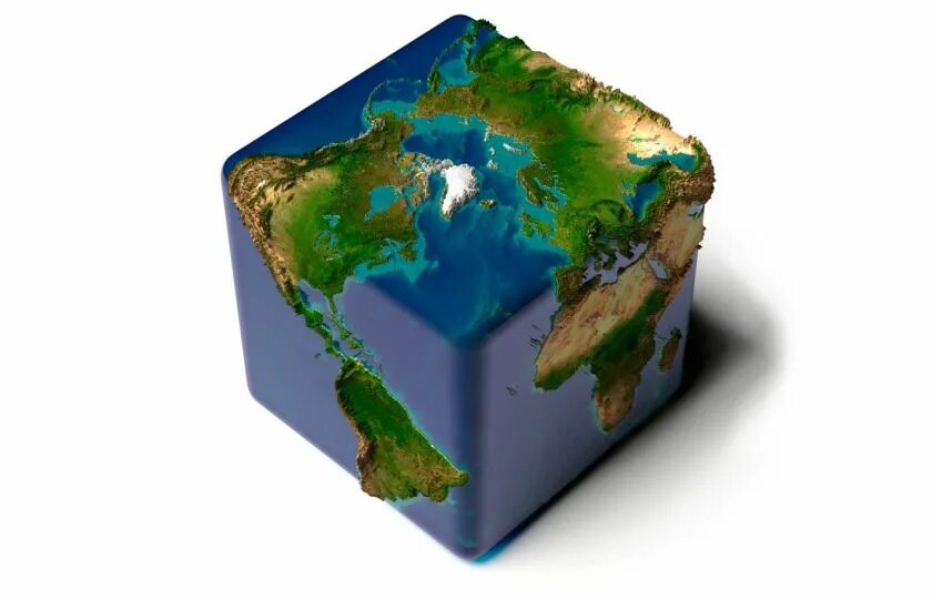 Где квадратная земля. Квадратная земля. Кубическая земля. Квадратная Планета земля. Треугольная земля.