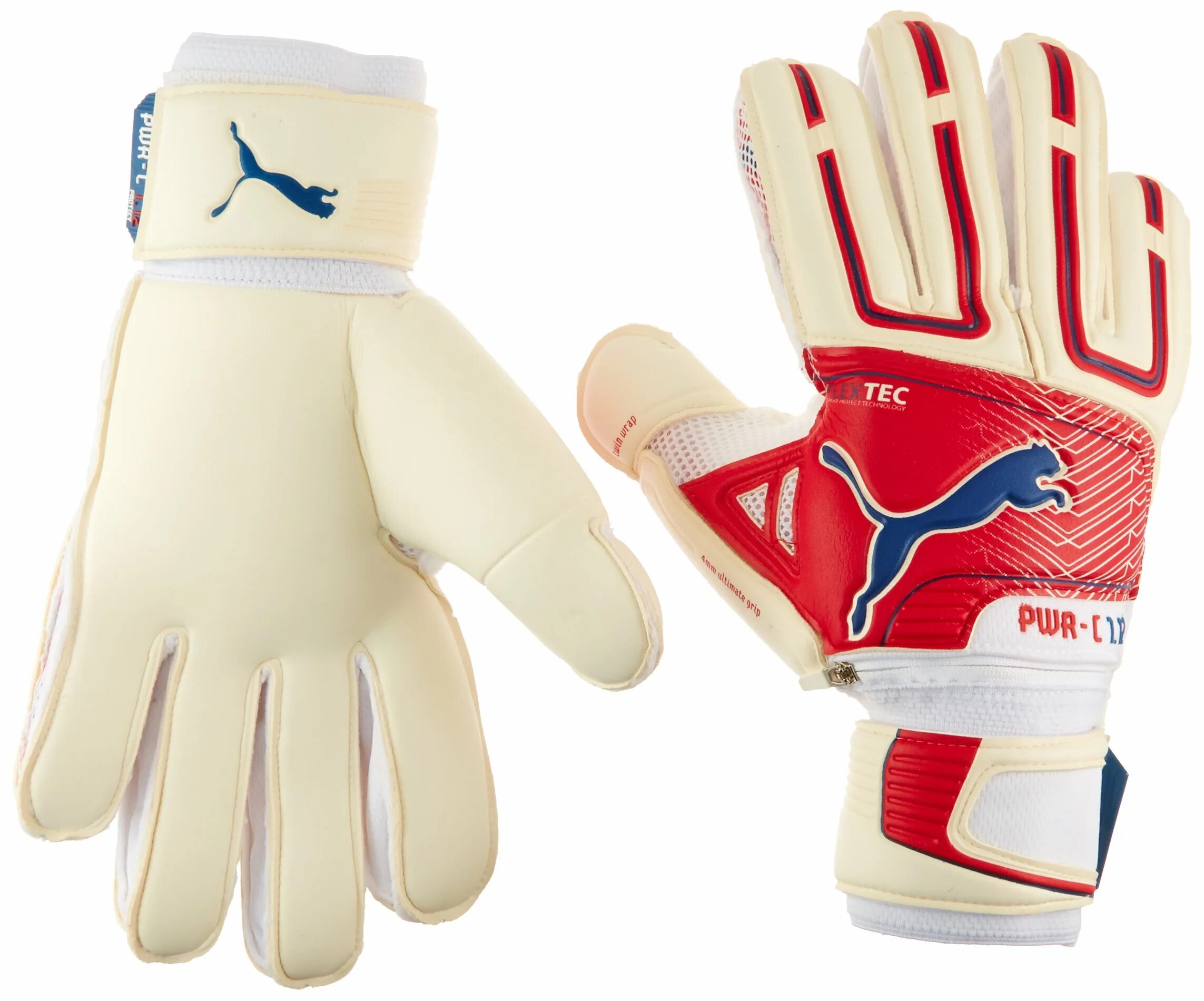 Puma Powercat 3.12 Grip goalkeeper's Gloves 040817-03. Перчатки 12 лет