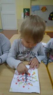 Рисование падают падают листья во второй