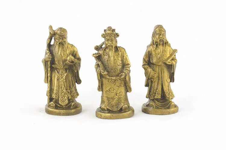 3 фигурки. Три Звездных старца бронза. Статуэтка три старца. Три старца китайская статуэтка. Три старца фигурки.